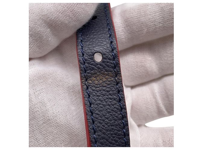 Borsa Louis Vuitton Monogram Empreinte Pochette Métis MM Rosso - vista 18