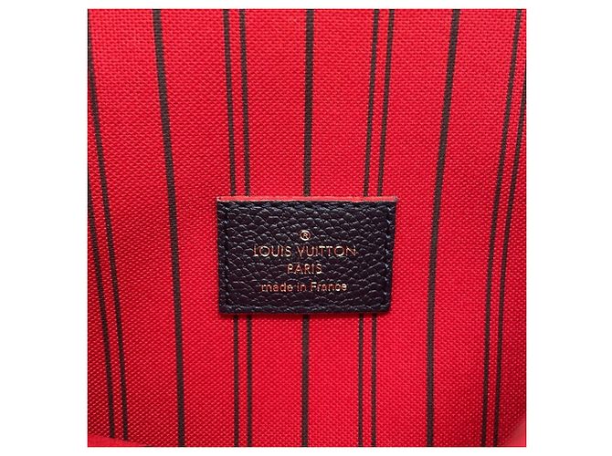 Borsa Louis Vuitton Monogram Empreinte Pochette Métis MM Rosso - vista 20