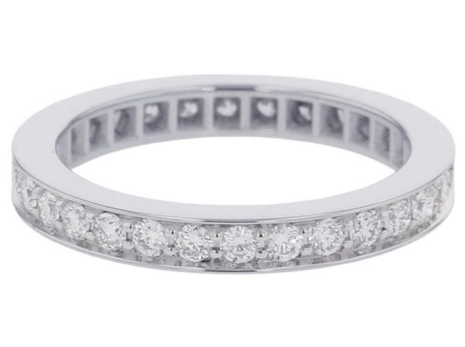 Cartier Eternity Diamantring - Ansicht 2