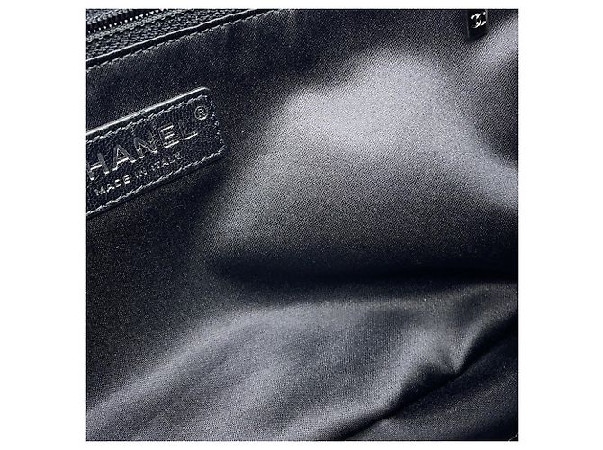 Borsa a Spalla con Catena Chanel Nero Rosso - vista 11
