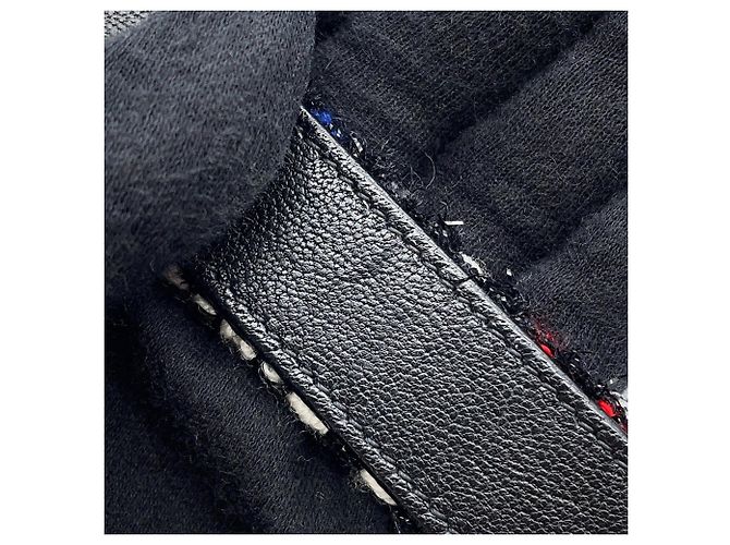 Borsa a Spalla con Catena Chanel Nero Rosso - vista 12