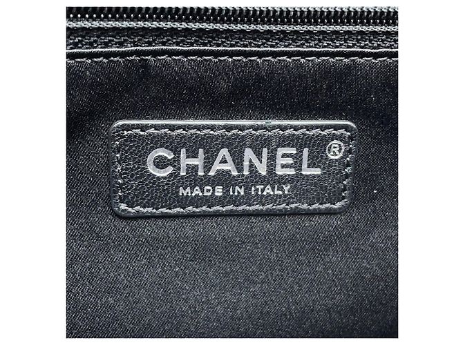 Borsa a Spalla con Catena Chanel Nero Rosso - vista 15