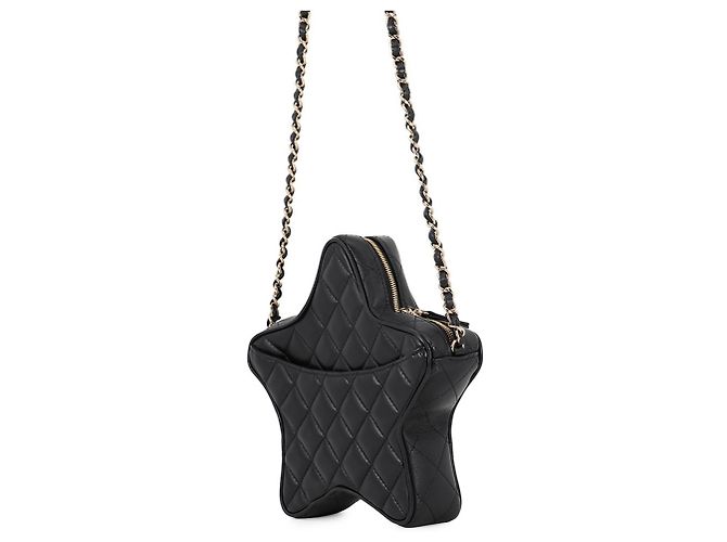 Borsa a Spalla Chanel Matelassé Nero - vista 2
