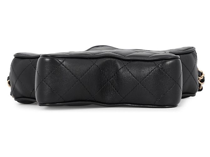 Borsa a Spalla Chanel Matelassé Nero - vista 3