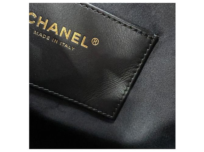 Borsa a Spalla con Catena Chanel Nero - vista 10