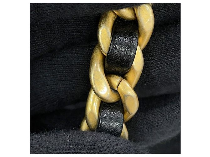 Borsa a Spalla con Catena Chanel Nero - vista 11