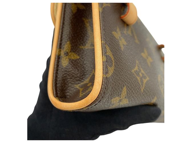 Louis Vuitton Monogram Pochette Florentine Marrone - vista 8