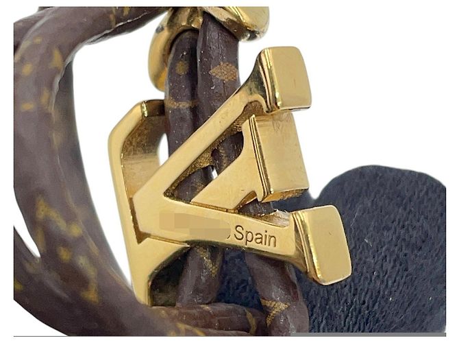 Bracciale Charm Monogram LV Bloom Louis Vuitton Marrone - vista 13