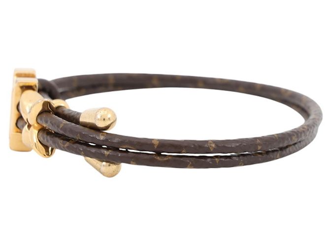Bracciale Charm Monogram LV Bloom Louis Vuitton Marrone - vista 2