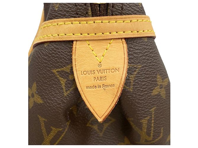 Borsa Louis Vuitton Monogram Montorgueil PM Marrone - vista 16