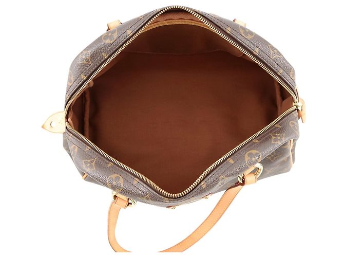 Borsa Louis Vuitton Monogram Montorgueil PM Marrone - vista 5