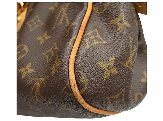 Borsa Louis Vuitton Monogram Montorgueil PM Marrone - vista 6
