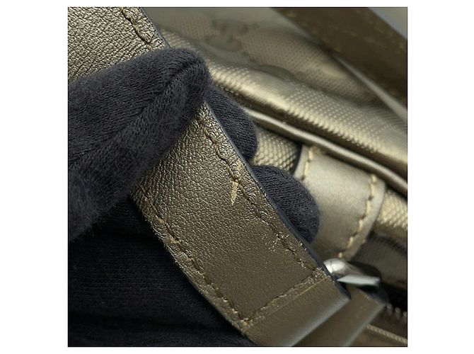 Borsa a Spalla Gucci GG Imprime Bronzo - vista 10