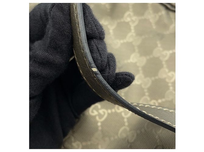 Borsa a Spalla Gucci GG Imprime Bronzo - vista 13