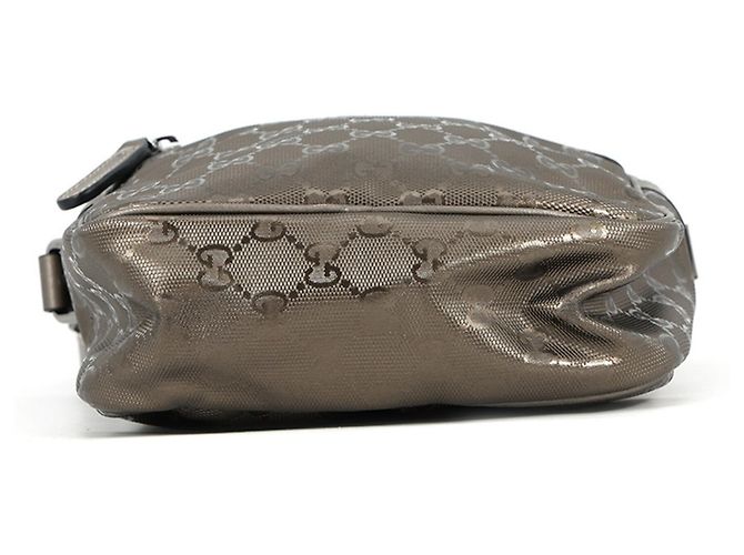 Borsa a Spalla Gucci GG Imprime Bronzo - vista 3