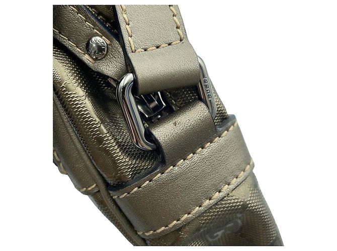 Borsa a Spalla Gucci GG Imprime Bronzo - vista 7