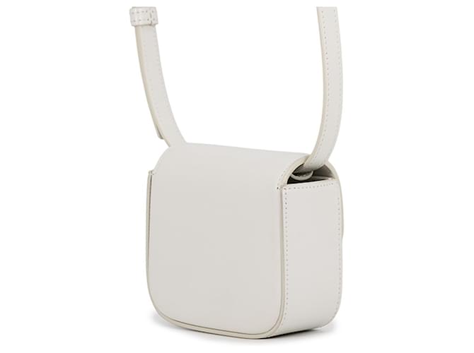 Céline Borsa a Spalla Celine Triomphe Mini Claude Bianco - vista 2