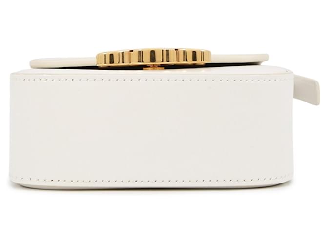Céline Borsa a Spalla Celine Triomphe Mini Claude Bianco - vista 3