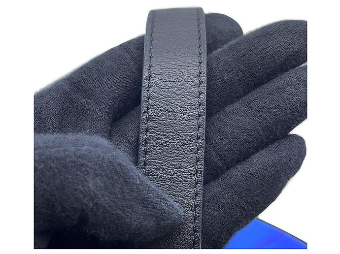 Borsa a mano Louis Vuitton Petite Boite Chapeau in pelle Nero Multicolore - vista 13
