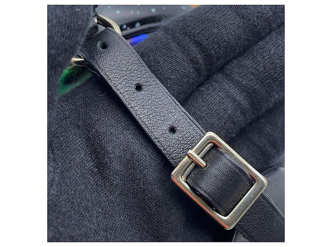 Borsa a mano Louis Vuitton Petite Boite Chapeau in pelle Nero Multicolore - vista 14