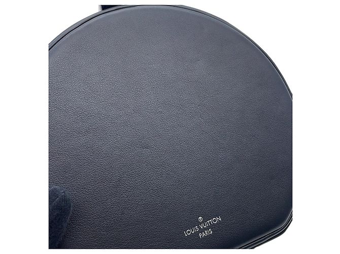 Borsa a mano Louis Vuitton Petite Boite Chapeau in pelle Nero Multicolore - vista 8