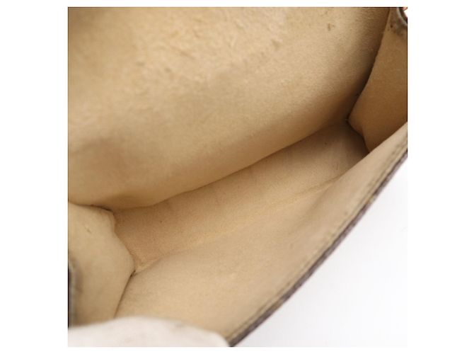 Borsa a tracolla Louis Vuitton Monogram Pochette Florentine Marrone Beige Monogramma - vista 13