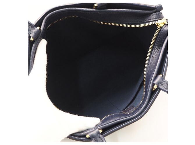 Borsa Louis Vuitton Monogram Popincourt PM Marrone Beige Blu navy Monogramma - vista 13