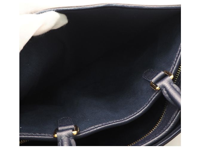 Borsa Louis Vuitton Monogram Popincourt PM Marrone Beige Blu navy Monogramma - vista 15