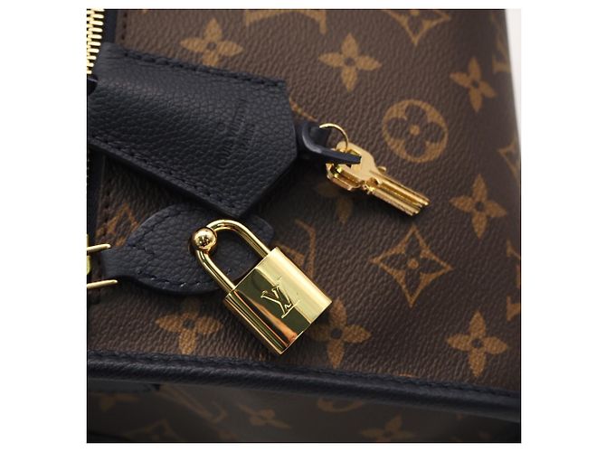 Borsa Louis Vuitton Monogram Popincourt PM Marrone Beige Blu navy Monogramma - vista 5