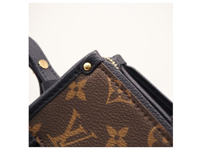 Borsa Louis Vuitton Monogram Popincourt PM Marrone Beige Blu navy Monogramma - vista 7