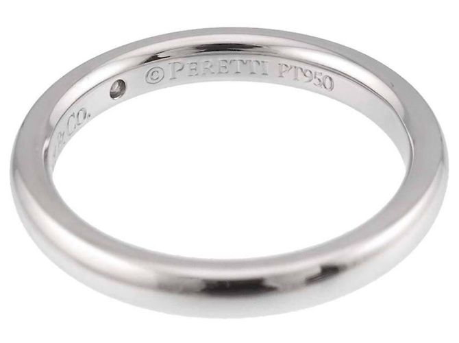 Anello stacking in platino Tiffany & Co. - vista 4