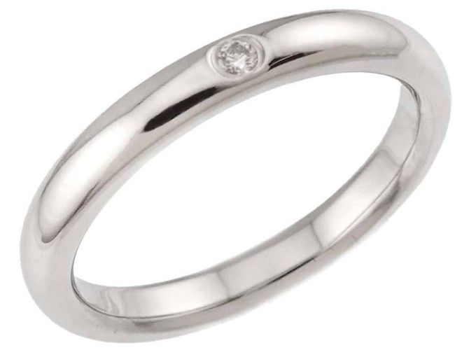 Anello stacking in platino Tiffany & Co. - vista 5