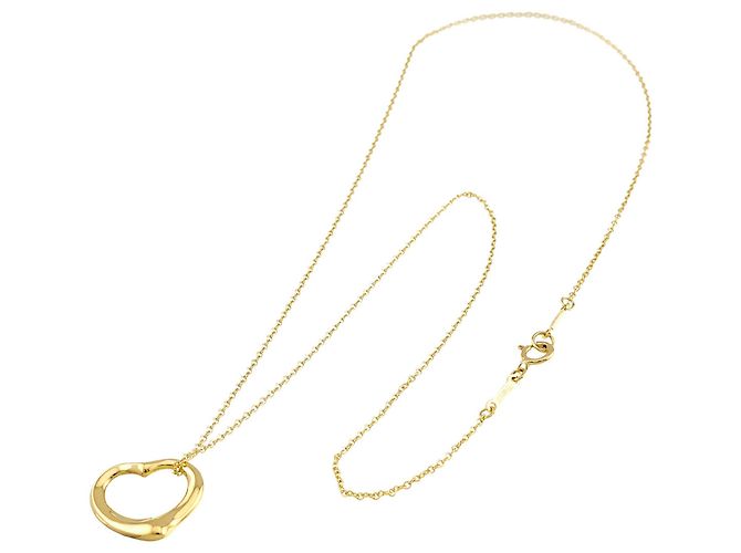 Collana a cuore in oro giallo 18K di Tiffany & Co. - vista 2