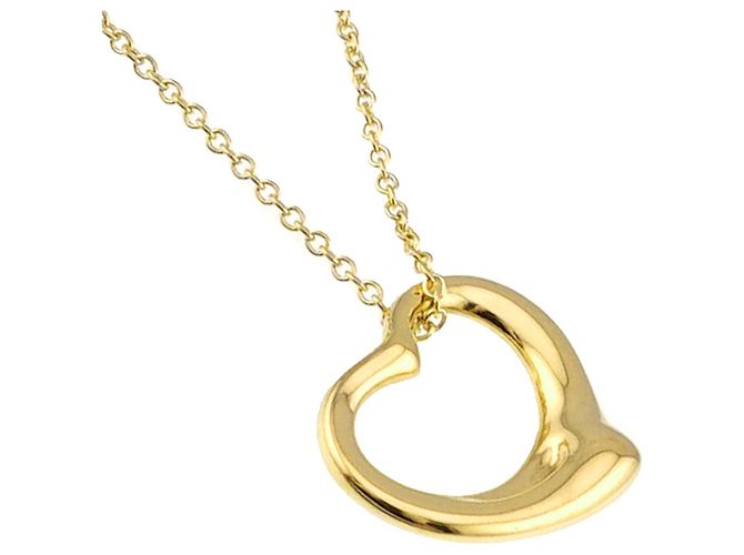 Collana a cuore in oro giallo 18K di Tiffany & Co. - vista 3