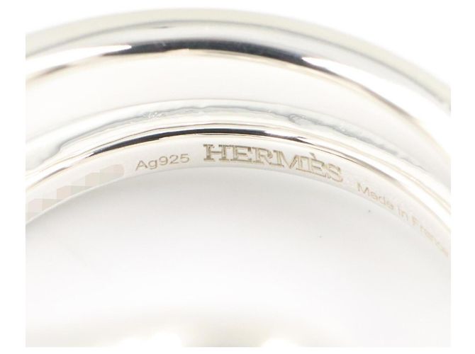 Hermès Hermes Chaine d'Ancre Punk Ring Silber - Ansicht 4