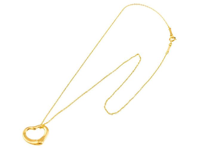 Collana a cuore in oro giallo 18K di Tiffany & Co. - vista 2