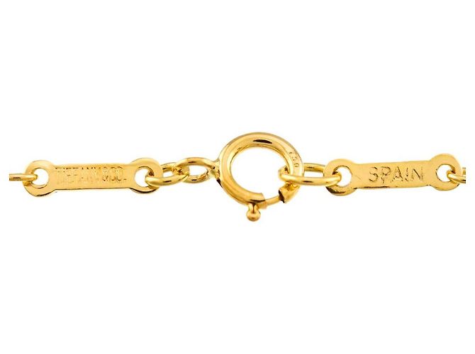 Collana a cuore in oro giallo 18K di Tiffany & Co. - vista 6