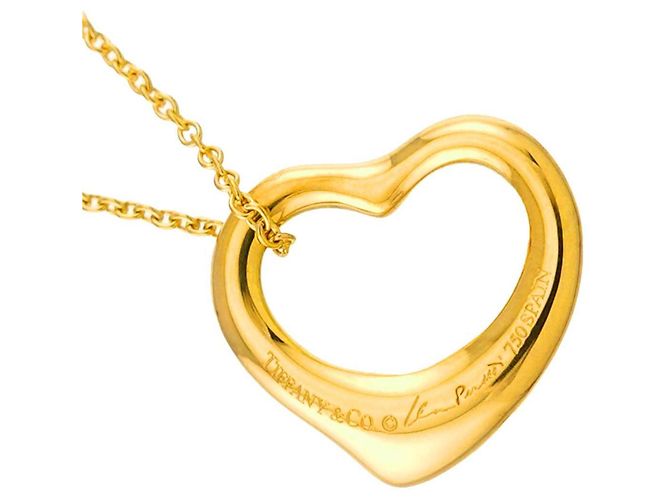 Collana Heart di Tiffany & Co. in oro giallo 18K - vista 4