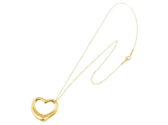 Collana a cuore in oro giallo 18K di Tiffany & Co. - vista 2
