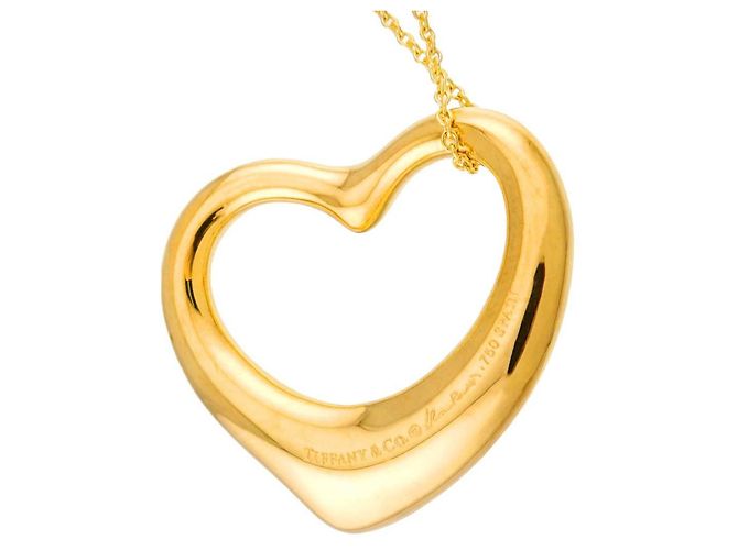Collana a cuore in oro giallo 18K di Tiffany & Co. - vista 4