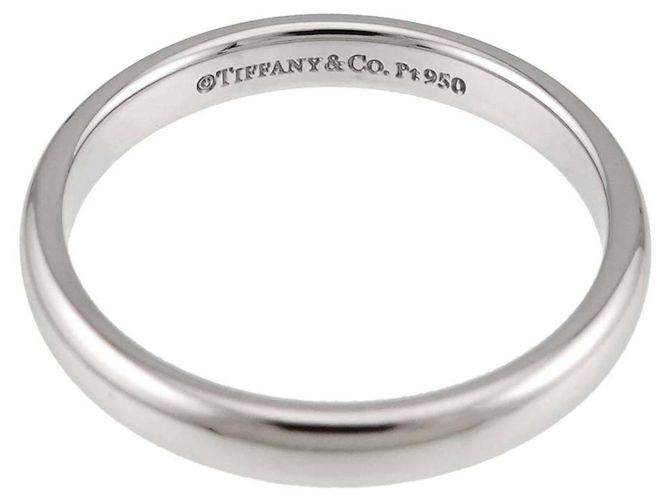 Anello a fascia Forever 1 in platino Tiffany & Co. - vista 3