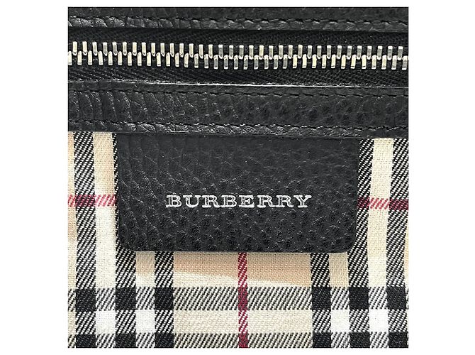 Borsa a spalla singola Burberry Nova Check nera Nero - vista 9