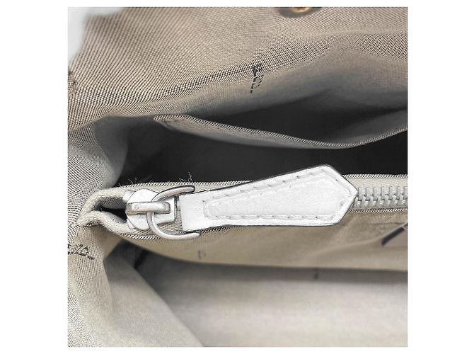 Borsa Fendi By The Way Mini Boston Bianco - vista 12