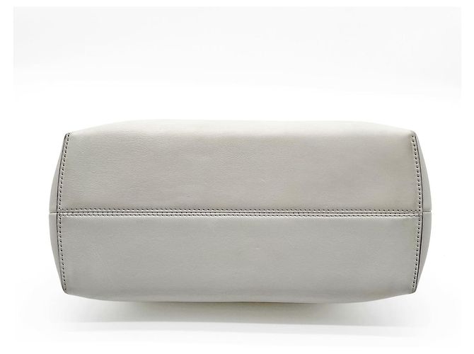 Borsa Fendi By The Way Mini Boston Bianco - vista 5