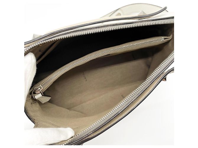 Borsa Fendi By The Way Mini Boston Bianco - vista 7