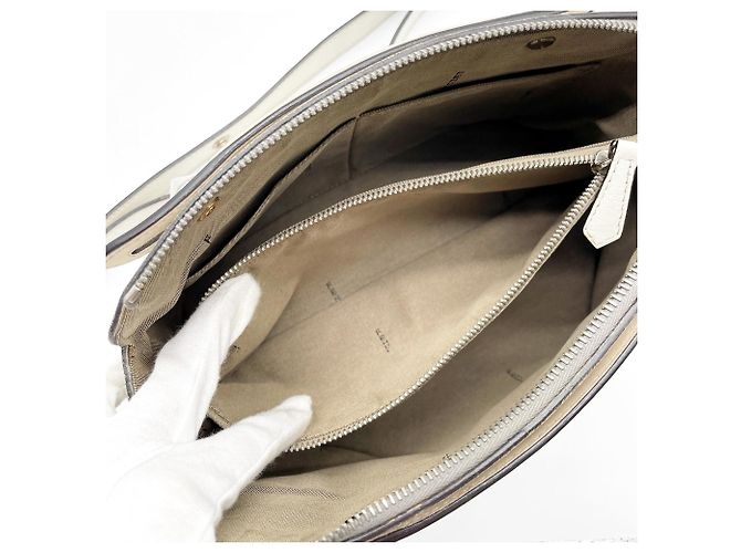 Borsa Fendi By The Way Mini Boston Bianco - vista 9