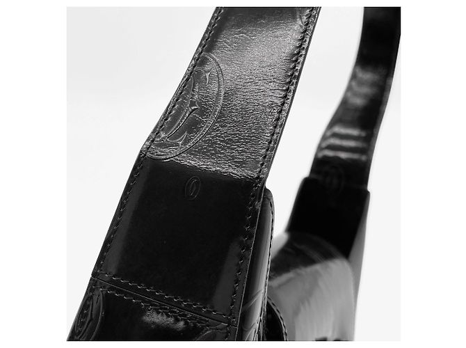 Borsa a tracolla Cartier Happy Birthday 2C Nero - vista 14
