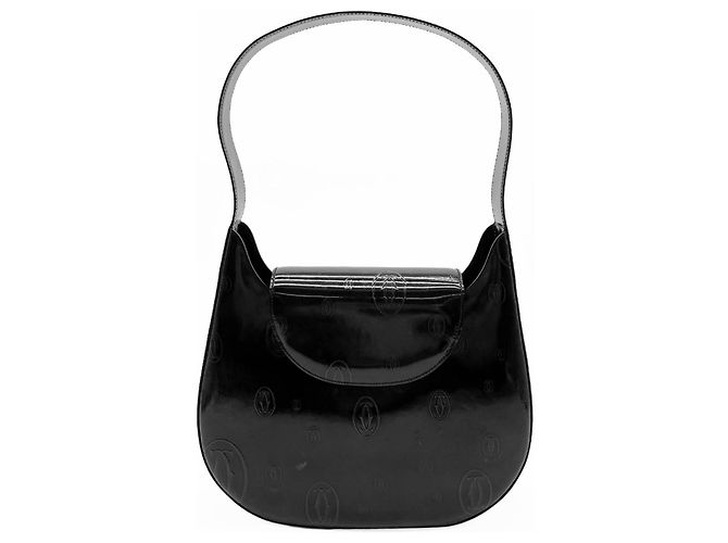 Borsa a tracolla Cartier Happy Birthday 2C Nero - vista 2