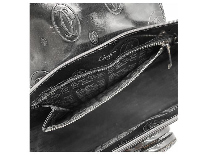 Borsa a tracolla Cartier Happy Birthday 2C Nero - vista 8
