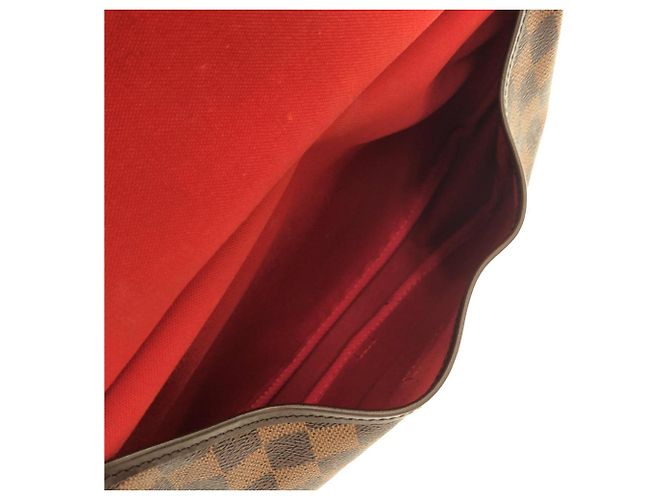Borsa a Spalla Louis Vuitton Damier Saumur Damier ebene - vista 8